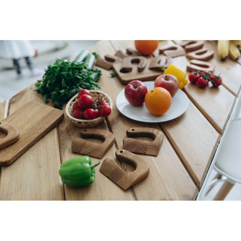 OlivkaWood Wooden Safe Toddler Knife for Kids Montessori Toy Utensils
