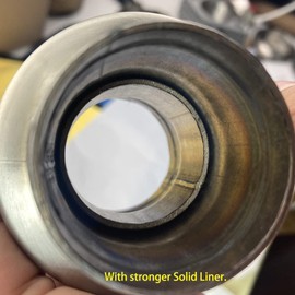 3'' Car Exhaust Flex Bellow Accessories 3.0In Racing Performance Parts Stainless Steel 304 T304 Joint Pipe(ID 3.0’’-3.5’’ Overall)