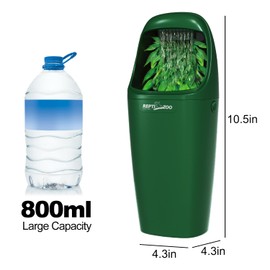 REPTIZOO Reptile Waterfall Automatic Reptile Drinking Fountain Water Dispenser, Chameleon Water Fountain Water Dripper for Bearded Dragon Iguana Frog Gecko