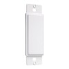 TayMac AD10W Paintable Adapter Plate, Blank Adapter , White