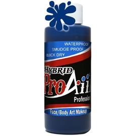 ProAiir Face and Body Painting Makeup - 8oz (240ml) Blue