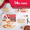 Atkins Vanilla Caramel Pretzel Protein Meal Bar, High Fiber, 2g
