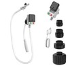 Automatic Fuel Transfer Pump, 3.2 Gallon per Min, includes 51''