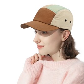 Clape Curved Bill Dad Cap Short Brim Baseball Caps 5 Panel Cap Waterproof Sports Hat Biker Board Caps Summer Sun Beach Cap