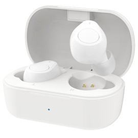 METIKO OTC Hearing Aids - Wireless, Rechargeable, Comfortable | Clear Sound in Small, Discreet Design for Seniors & Adults with Noise Cancelling, White