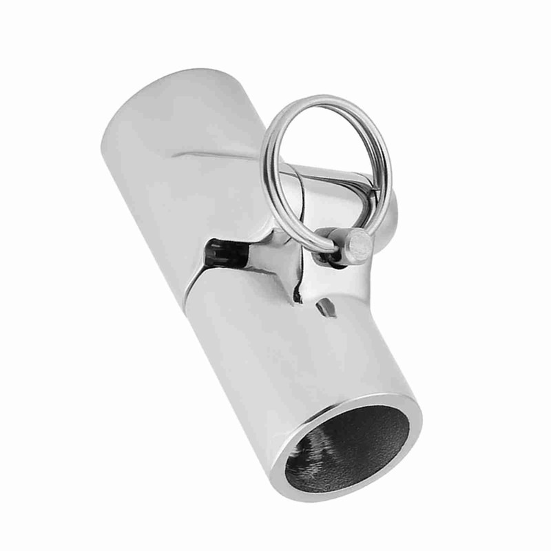 Marine Stainless Steel Folding Swivel Coupling Tube Pipe Connector Boat