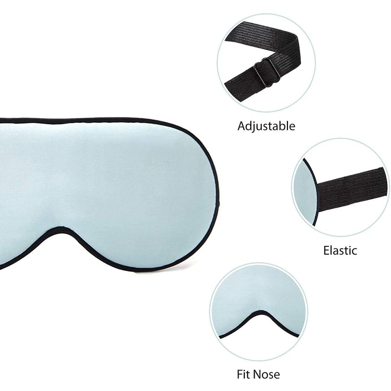 Natural Silk Kids Sleep Mask Eye Mask for Kids with