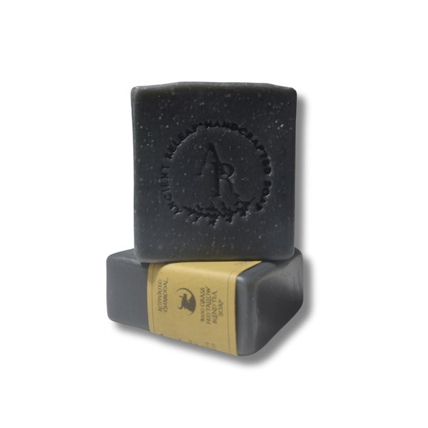 Ancient Releaf Tepezcohuite Charcoal Tea Soap, with tallow, Nourishing, Soothing,