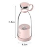 Portable Mini Fast Blender 350ml Juicer Cup with Wireless Charging