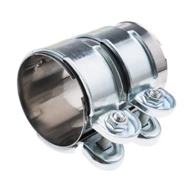 Be In Your Mind 55 x 95 mm Exhaust Pipe Sleeve Muffler Clamp 1K0253141M Double Clamp Pipe Connector 893253139A Vehicle Parts