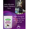 Organic Elderberries Dried Bulk | Whole European Elderberry Dried, Wildcrafted