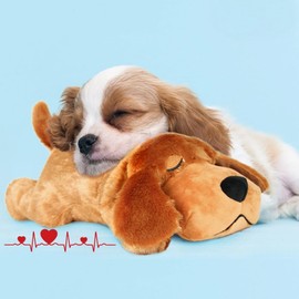 Itisyou Dog Toy, Stuffed Heartbeat, Separation Anxiety Relief Stuffed Toy, Pet Toy, Dog, Heart Sound, Stuffed Animal