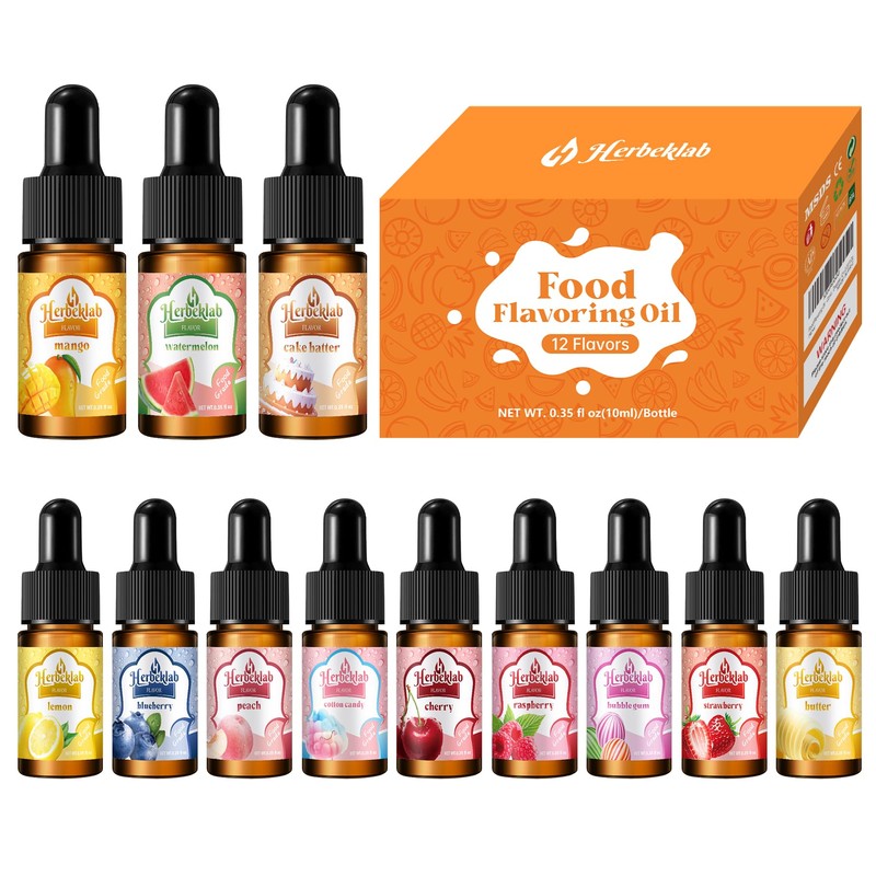 Food Flavoring Oil - Herbeklab Candy Flavoring for Candy Making
