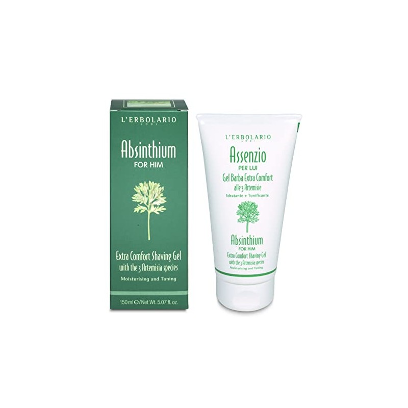Extra Comfort Shaving Gel - Absinthium by LErbolario for Men