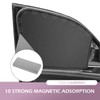 DACIRTY 4 PCS Side Window Windshield Sunshield, Full Shade Front