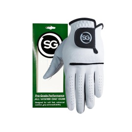 H-Cube All-Weather Microfiber Golf Gloves Men Left Handed Golfer Medium Large Pack of 1