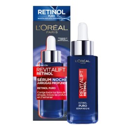 L’Oréal Paris Revitalift Sérum de Noche con Retinol Puro, 30 ml