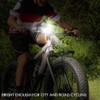 Ocnvlia 36V-60V E-Bike Headlight EScooter LED Front Lamp Electric Bike