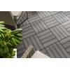 Design House Straight Edge Trim for Square Deck Tiles, Covers