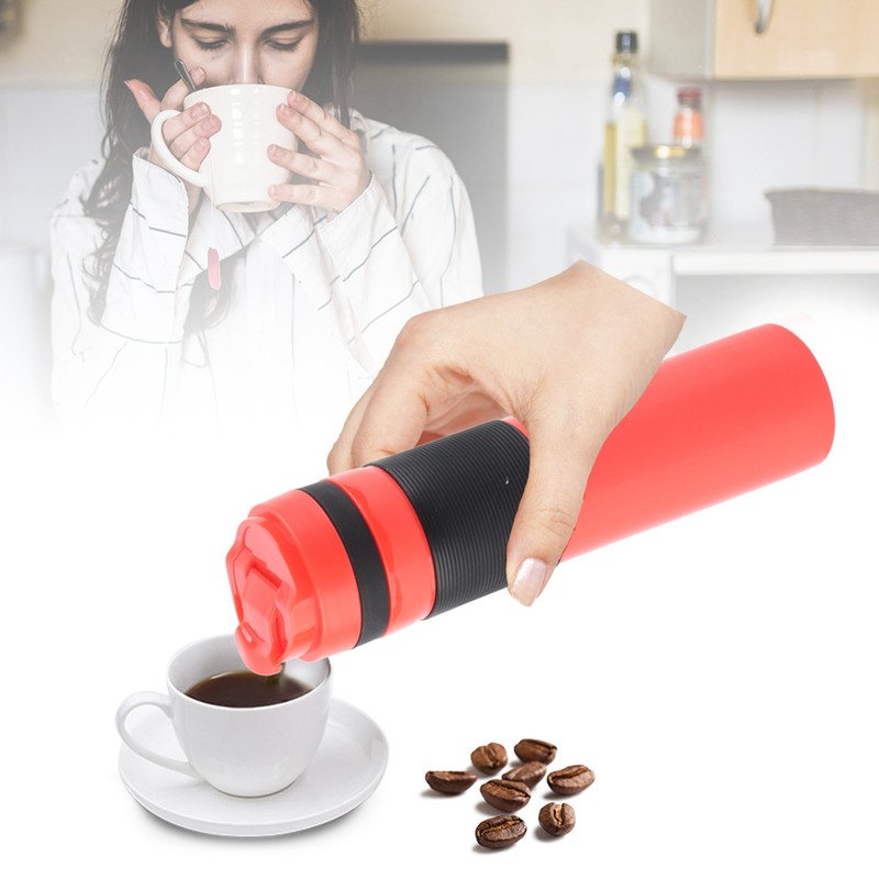 350ml Portable Coffee Press Bottle Tea Coffee Maker Drinking Water