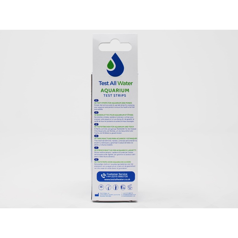 TEST ALL WATER - Nitrate/Nitrite Aquarium Test Strips | 50
