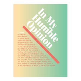 Knock Knock In My Humble Opinion Inner-Truth Journal (Ombre Edition)