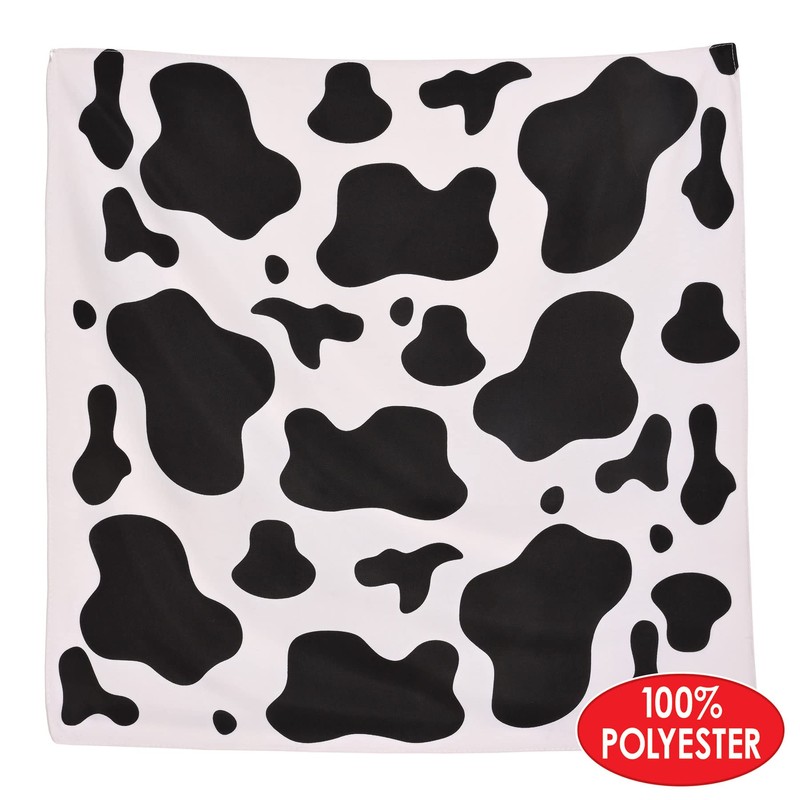 Cow Print Bandana Party Accessory (1 count)