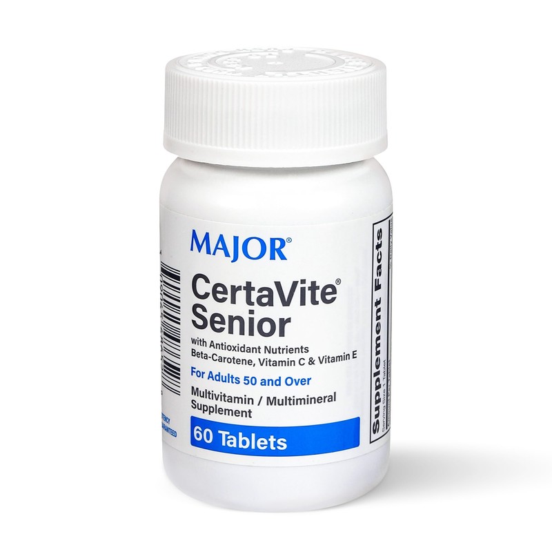 MAJOR CertaVite Senior Multivitamin with Antioxidants – Multivitamin for Women