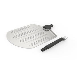 Witt 14"/36CM Perforated Pizza Peel – Ultra Thin Aluminum Peel for Retrieving Pizzas from The Pizza Oven with Ease