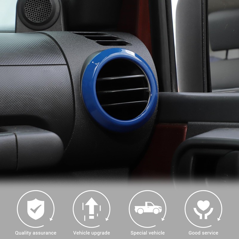 Jimen Compatible with Jeep Wrangler JK & Unlimited 2007-2010, 4PCS