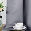 XWZO Short Curtains for Small Window, Grey Blackout Curtains for