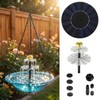 Hanging Solar Bird Bath Fountain for Garden Decor – 3-Tier
