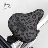 aile Saddle Cover, Electric Assisted Bicycle, Mamachari, Leopard, Bicycle Cover,
