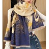 GFM® Cashmere Texture Pashmina Style Scarf Shawl for Autumn Winter
