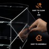 YMJOINMX Acrylic Display Case 2 Layer Bakery Pastry Display Case