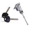 Left Driver Door Lock Cylinder with 2 Keys Compatible with