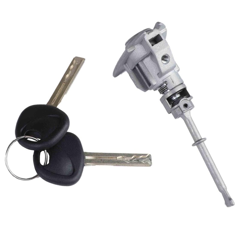 Left Driver Door Lock Cylinder with 2 Keys Compatible with