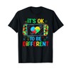 Its Ok To Be Different Video Gamer Autism Awareness Boy