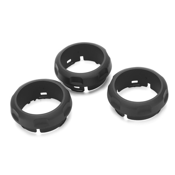 Air Conditioning Knob Cover, 3pcs Air Conditioning Switch Knob Ring For Land Rover Discovery 4/Sport Air Conditioning Knob Trim