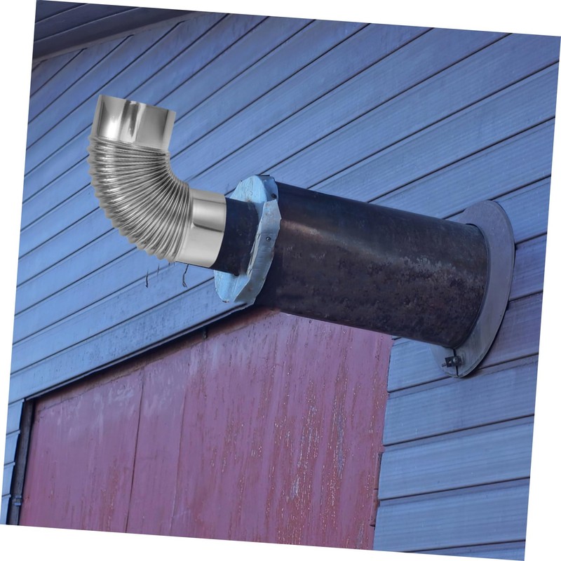 COHEALI 2pcs Stainless Steel Elbow for Outdoor Stoves Flue Connector