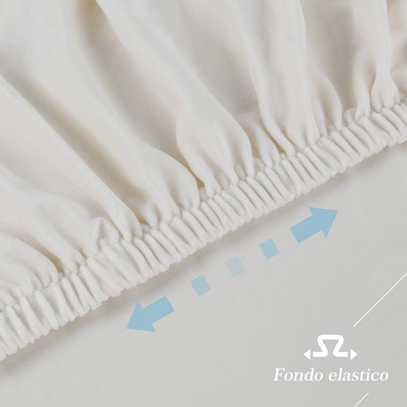 TAOCOCO Bed Headboard Covers, King Size Headboard Covers,Velvet All-inclusive Elastic