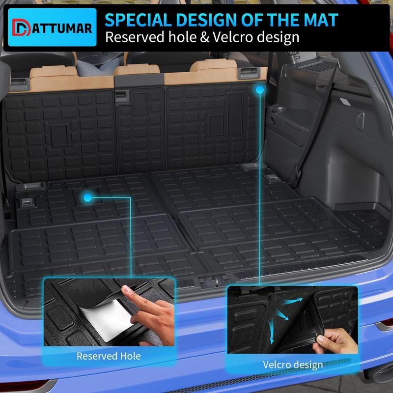 Dattumar Cargo Mat Compatible with 2010-2024 Toyota 4 Runner 7