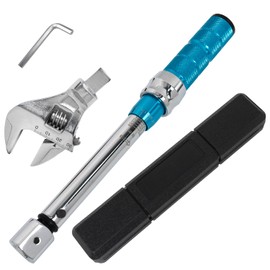 HIINZI Adjustable Torque Wrench, 5 to 25 NM Open End Torque Wrench Adapter, Precision Digital Torque Wrench for Automotive Repair and Mechanical Work