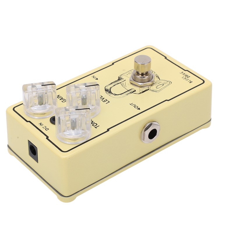 Guitar Effect Pedal Blues Drive Distortion Adjustable Single Instrument Accessory