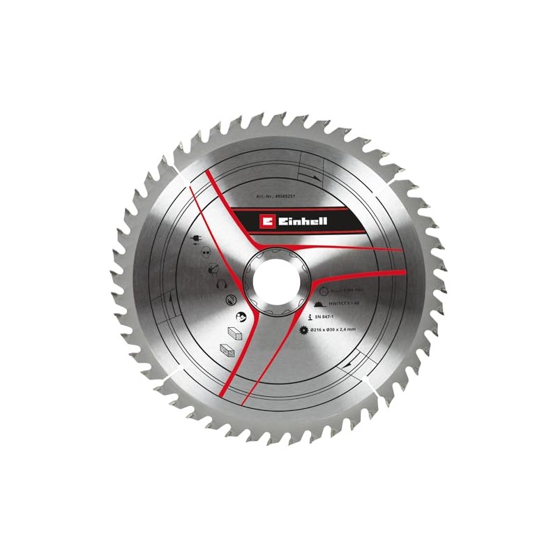 Original Einhell Circular Saw Blade 216 x 30 mm (Diameter