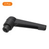 sourcing map 2Pcs M6 Adjustable Knobs Handle Female Thread Push