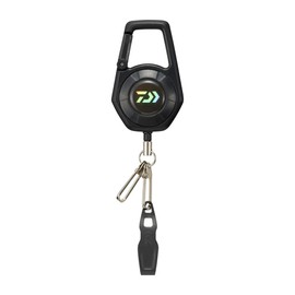 DAIWA Line Cutter Line Cutter 2 40 with Carabiner Reel, Black