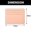 FATASH PU Leather Credit Card Holder Wallet, RFID Blocking Ultra