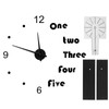 Acrylic Wall Clock DIY Mirror Stickers Modern Wall Art Decal