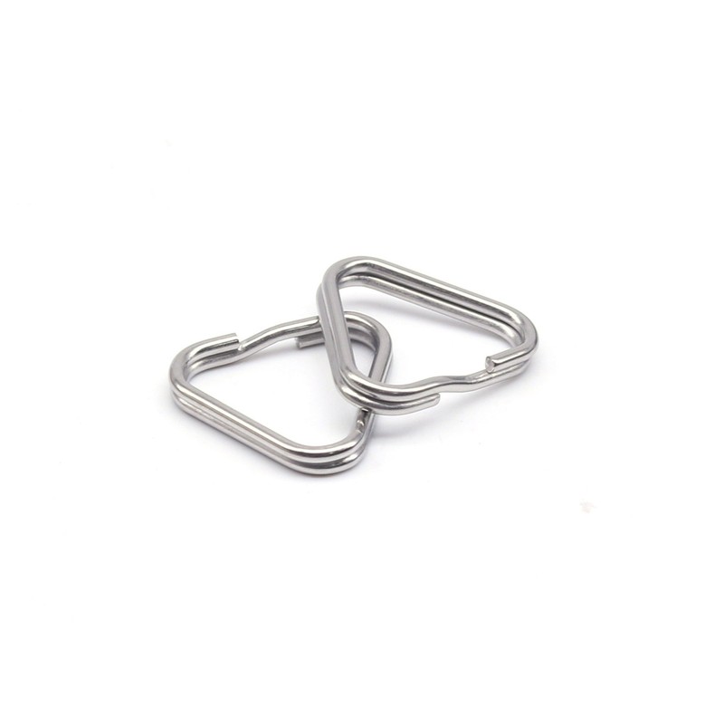 HITHUT Camera Strap Stainless Steel Triangle Split Ring Hook with